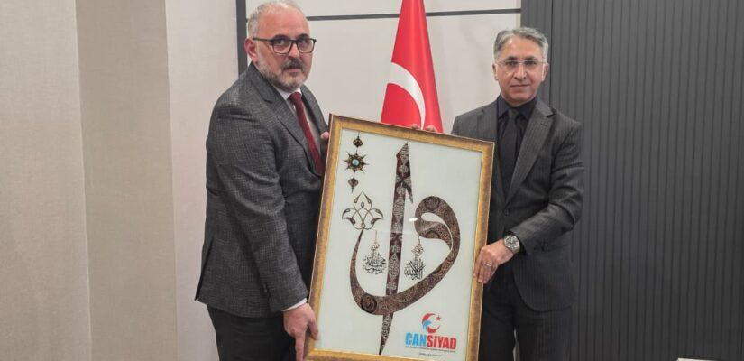 CANSİYAD’dan Canik Kaymakamı Şeref Aydın’a Ziyaret.
